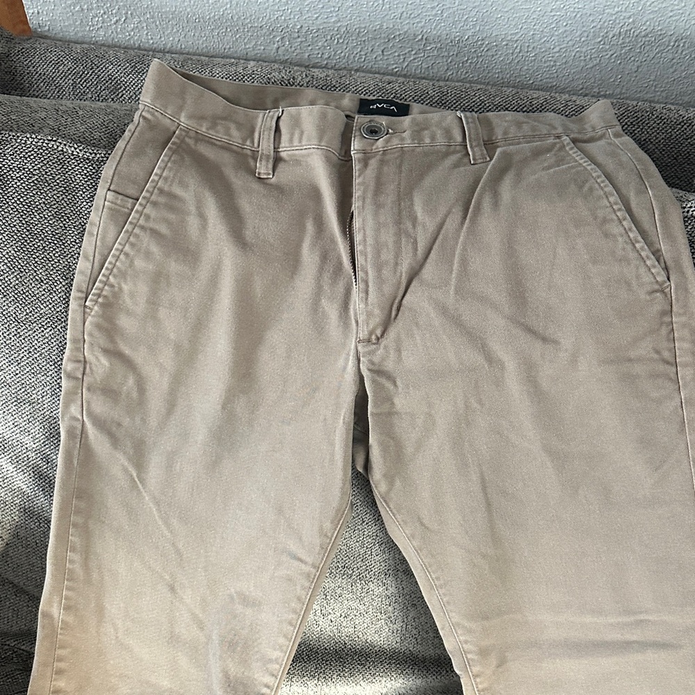 RVCA Men's Khaki Chinos